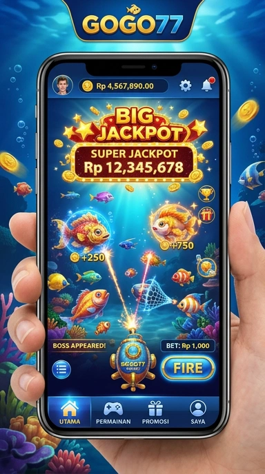 Screenshot fitur pencarian yang efisien di aplikasi gogo77.